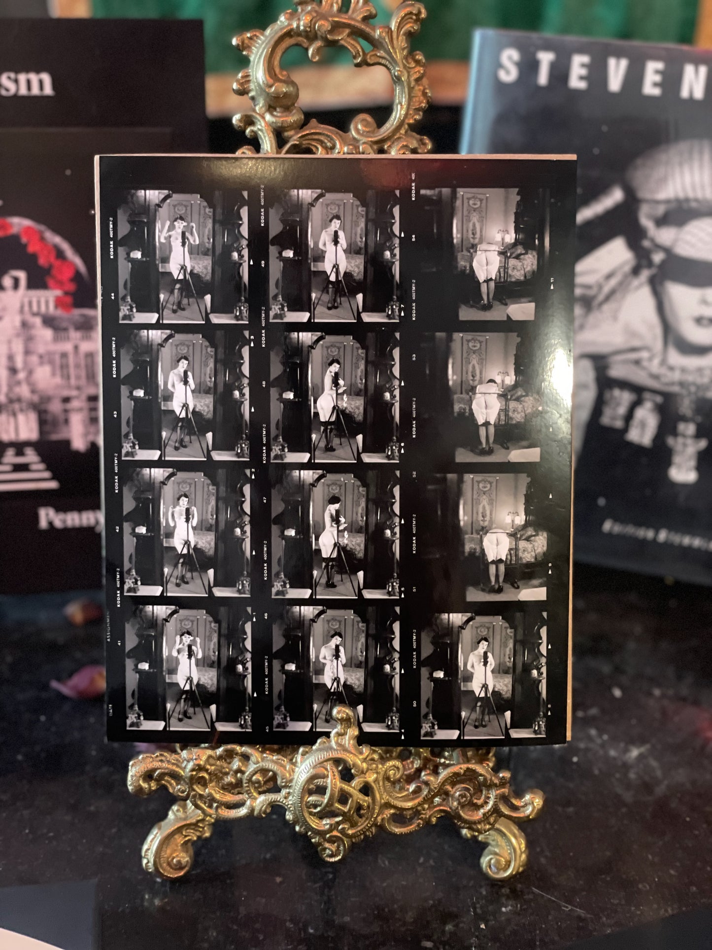 Self Portrait Contact Sheet 2023